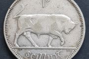 Ireland 1942 Silver Shilling Coin