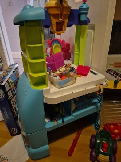 Play doh ice cream van