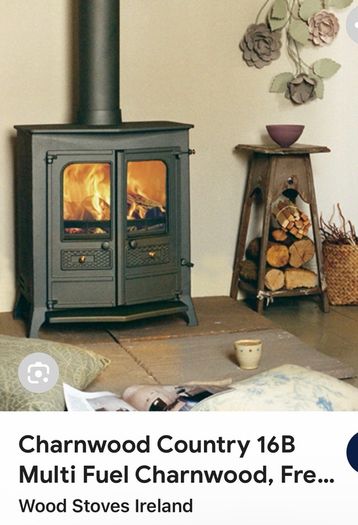 Stove solid fuel Charnwood multi fuel country 16b