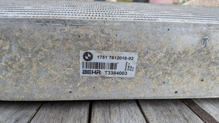 BMW F10 Intercooler from 2012 535d N57