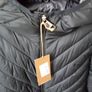 Designer Boss Women Hooded Puffer Jacket - Black - UK 12 - BNWT RRP 219 Image 2