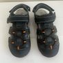 Dunnes Stores Boys Active Sports Sandals Size 1 (Black & Orange) Image 2