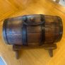 Antique Oak Coopered Whiskey/Beer Barrel Image 6