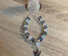 Handmade Opalite Crystal Archangel Bracelet