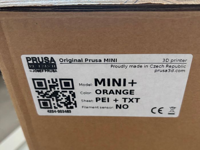 Original Prusa MINI+ Semi-assembled 3D printer