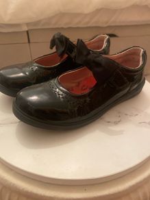 Ricosta Girls Blck shoes