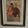 Old Spanish Print/leaflet Seville Framed Image 2
