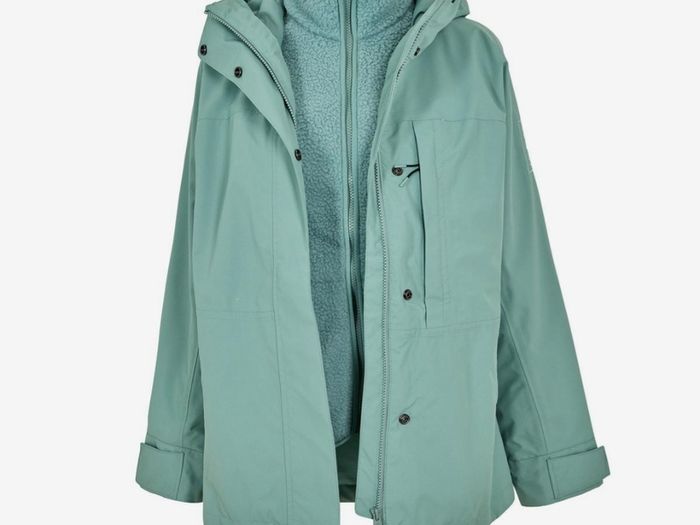 Timberland Women's Benton 3-in-1 Rain Anorak-Sage Green