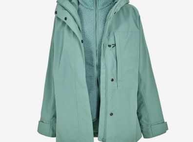 Timberland Women's Benton 3-in-1 Rain Anorak-Sage Green