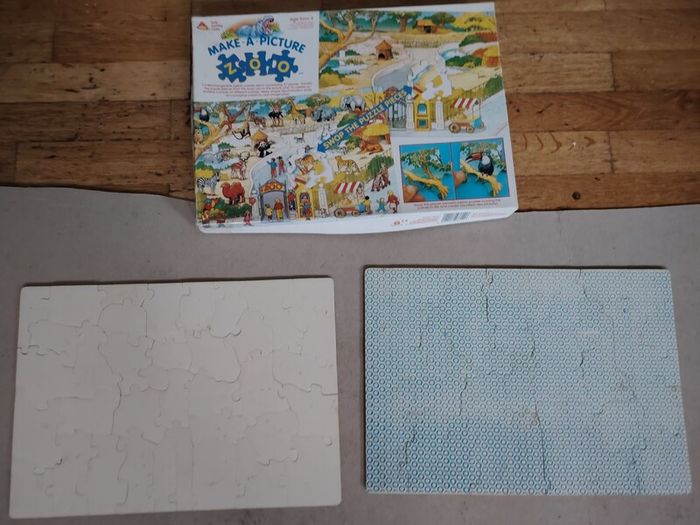 Vintage Children's Jigsaw Puzzle Bundle of 3 sets