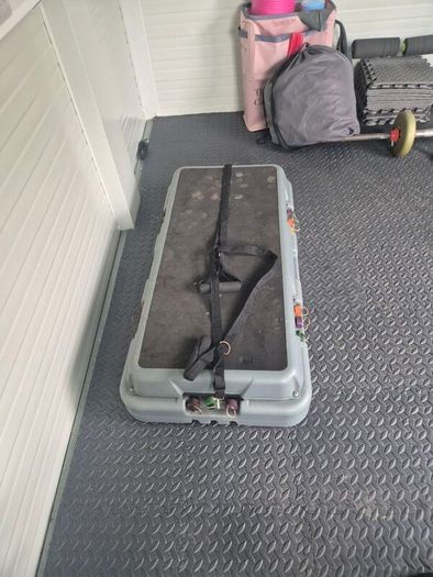 Portable multi-function fitness Step with Bands