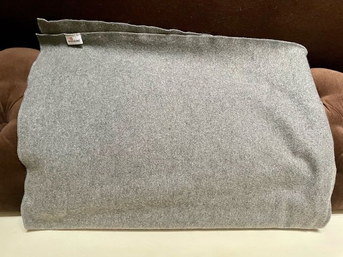 Manduka Essential Wool Yoga Blanket Thunder