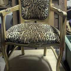 Peter Stringfellow chair from his Dublin Nightclub