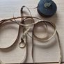 Vintage Leather Wrapped 40 Feet Tape Measure Image 4