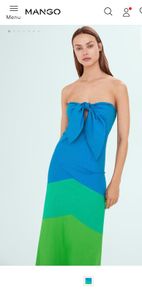 maxi summer dress Mango Simon Miller size M BNWT