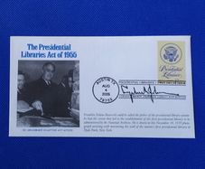 USA - 2005 -  Presidential Libraries Act of 1955 FDC - Masonic Cover
