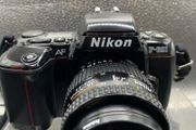Nikon F-601 AF Film SLR Camera + 35-70mm Lens - Perfect Working Condition