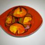 Poole Pottery Delphis Plate (Shape 91) Image 5