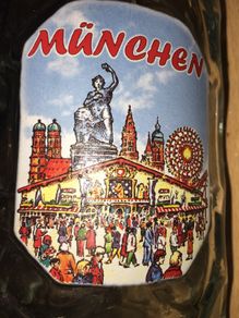 Tankard glass munchen oktober fest 1 L