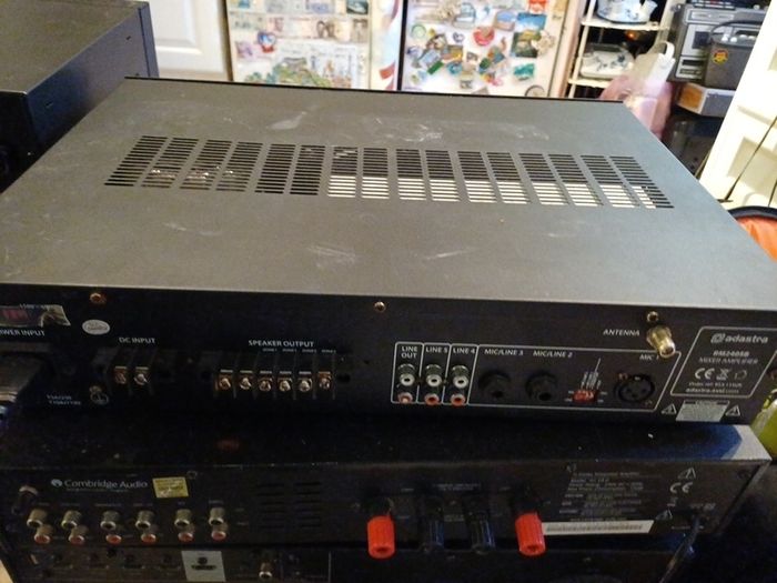 adastra Bluetooth mixer amplifier for repair or parts
