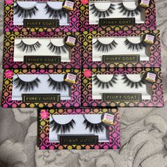 Pinky Goat reusable minks lashes bundle genuine