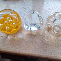 Three paper weights