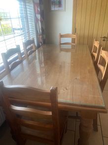Solid Pine Kitchen Table