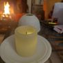 Clay Pottery Candle Holder with Led Candle Image 6