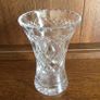 Cut Glass crystal 7 inch vase ( unidentified ) Image 2