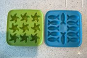 IKEA Star / Starfish / Fish shape ice cube / chocolate mould