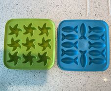 IKEA Star / Starfish / Fish shape ice cube / chocolate mould