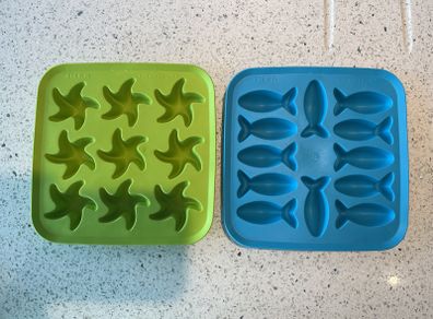 IKEA Star / Starfish / Fish shape ice cube / chocolate mould