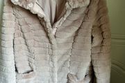 Blush Pink Fur Villa Jacket