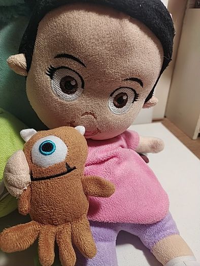 Disney Monsters Inc Mike Sully and Boo
