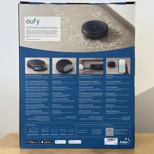 (Brand NEW) EUFY G50 Hybrid Robot Vacuum Cleaner & Mop - Black