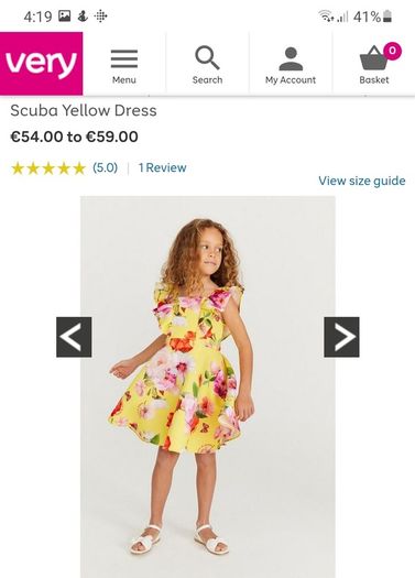 Ted baker Summer girls dress Brand new with tags 2-3yr