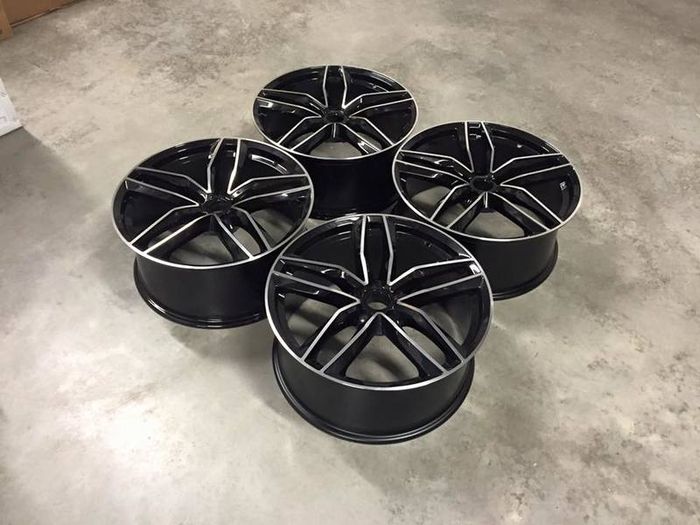18 19 20" Inch Audi RS6 C style Alloy wheels A3 A4 A5 A6 A7 A8 Caddy Seat Leon Passat scirocco skoda superb octavia estate 5x112