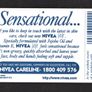 1997 Ireland 20 unit Nivea's Intensive Moisturising Creme (Schlumberger SC7) Call Card Used Image 2