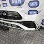 Complete Front Bumper For Mercedes C Class W206 Amg Line 22-25 Pearl White Image 6
