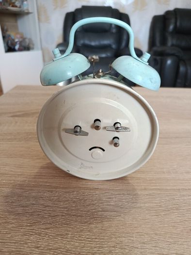 Vintage Disney Bambi Twin Bell Mechanical Alarm Clock