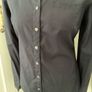 shirt Tommy Hilfiger size us 8 uk 12 navy grandfather collar Image 3