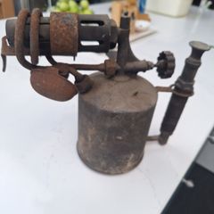 old copper blow torch