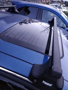 Thule 120cm roof rail fit 2001-2008 A4 saloon
