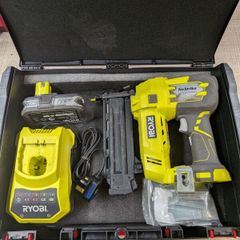 Ryobi 18v nailer kit