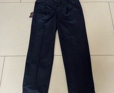 Brook Taverner Delta single pleat trousers 34R