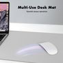 Brand new Desk Mat 90x43cm Grey Leather Image 3