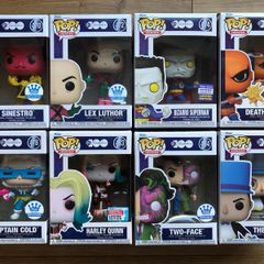 Funko WB100: Complete Set of DC Heroes (8 Pops!)