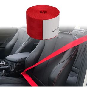 Universal Strengthen Seat Belt Webbing Fabric Racing Car Modified Seat Safety Belts Harness Straps Standard