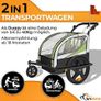 Childrens Bike Trailer with Jogger Mode and Suspension Image 2