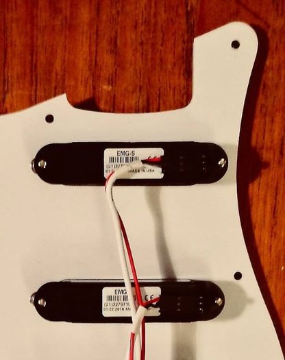 EMG S Single coil active pickup neck middle bridge electric guitar parts accessories